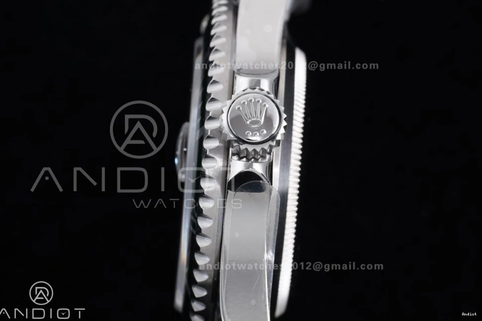 TMF Edition 904L Submariner No Rehaut SH3135 Best LN Steel 16610 Black SS Bracelet 1:1 on Engraving 0503